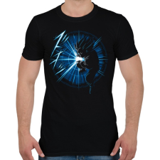 PRINTFASHION Goku kamehameha vol1 - Férfi póló - Fekete férfi póló
