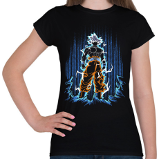 PRINTFASHION goku - Női póló - Fekete