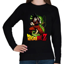 PRINTFASHION goku - Női pulóver - Fekete női pulóver, kardigán