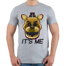 PRINTFASHION GOLDEN FREDDY - Férfi póló - Sport szürke férfi póló