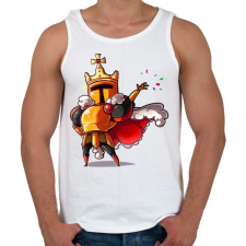 PRINTFASHION Golden Knight - Férfi atléta - Fehér atléta, trikó