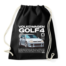 PRINTFASHION Golf 4 streetwear - Sportzsák, Tornazsák - Fekete tornazsák