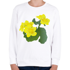 PRINTFASHION Gólyahír - Gyerek pulóver - Fehér gyerek pulóver, kardigán