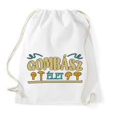 PRINTFASHION Gombász élet - Sportzsák, Tornazsák - Fehér tornazsák