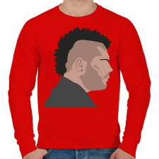 PRINTFASHION Gomorra karakter - Férfi pulóver - Piros férfi pulóver, kardigán