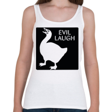 PRINTFASHION Gonosz nevetés - Női atléta - Fehér