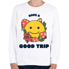 PRINTFASHION goodtrip - Gyerek pulóver - Fehér