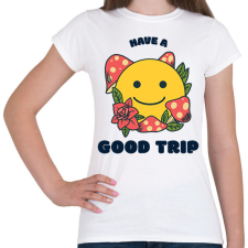 PRINTFASHION goodtrip - Női póló - Fehér női póló