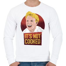 PRINTFASHION Gordon Ramsay - Férfi pulóver - Fehér férfi pulóver, kardigán
