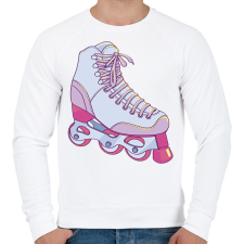 PRINTFASHION Görkorcsolya - Férfi pulóver - Fehér férfi pulóver, kardigán