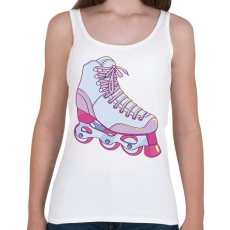 PRINTFASHION Görkorcsolya - Női atléta - Fehér