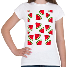 PRINTFASHION Görögdinnye - Női póló - Fehér női póló