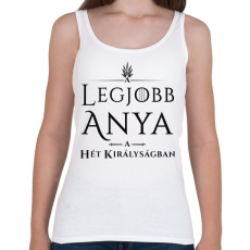 PRINTFASHION got-legjobb-anya-black - Női atléta - Fehér