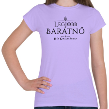 PRINTFASHION got-legjobb-baratno-black - Női póló - Viola női póló