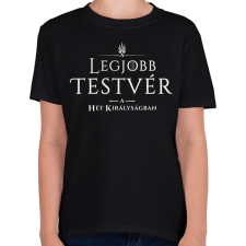 PRINTFASHION got-legjobb-testver-white - Gyerek póló - Fekete gyerek póló