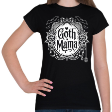 PRINTFASHION goth mama - Női póló - Fekete női póló