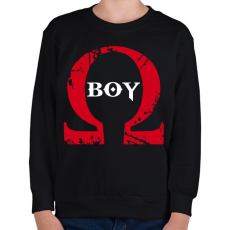 PRINTFASHION GOW BOY - Gyerek pulóver - Fekete