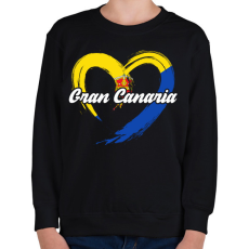 PRINTFASHION gran canaria - Gyerek pulóver - Fekete