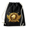 PRINTFASHION Grandmaster - PUBG (Conqueror) - Sportzsák, Tornazsák - Fekete