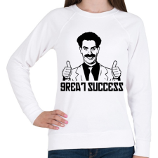 PRINTFASHION Great Success - Női pulóver - Fehér női pulóver, kardigán