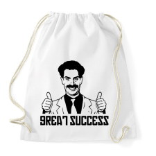 PRINTFASHION Great Success - Sportzsák, Tornazsák - Fehér tornazsák
