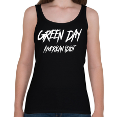 PRINTFASHION GREEN DAY 3 - Női atléta - Fekete