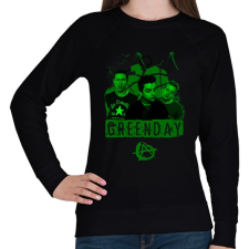 PRINTFASHION greenday - Női pulóver - Fekete női pulóver, kardigán