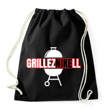 PRINTFASHION GrillezNIKEll - Sportzsák, Tornazsák - Fekete tornazsák