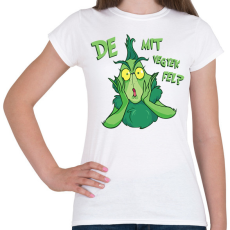 PRINTFASHION Grincs mit vegyek fel - Női póló - Fehér