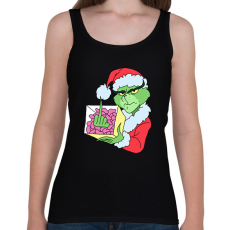 PRINTFASHION Grincs - Női atléta - Fekete