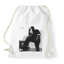 PRINTFASHION GTA - BIG SMOKE - Sportzsák, Tornazsák - Fehér tornazsák
