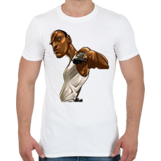 PRINTFASHION GTA - CJ - Férfi póló - Fehér