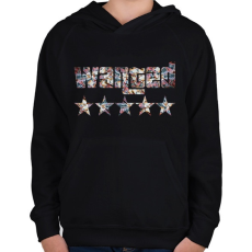 PRINTFASHION GTA - Gyerek kapucnis pulóver - Fekete