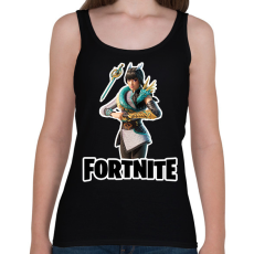 PRINTFASHION Guardian Lin - fortnite - Női atléta - Fekete