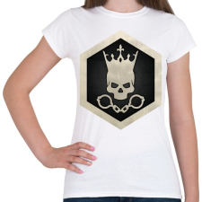 PRINTFASHION Gulag King - Női póló - Fehér női póló