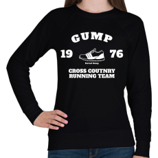 PRINTFASHION Gump 1976 - Női pulóver - Fekete