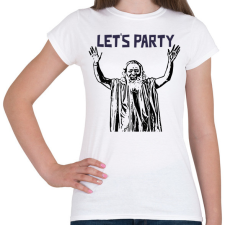 PRINTFASHION Guru party - Női póló - Fehér női póló