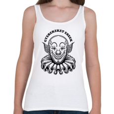 PRINTFASHION Gyerekeket eszek - Női atléta - Fehér