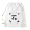 PRINTFASHION Gyerünk apa menni fog! - Sportzsák, Tornazsák - Fehér