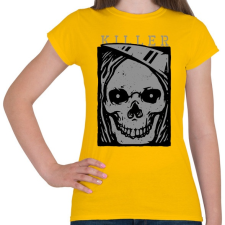 PRINTFASHION Gyilkos - Női póló - Sárga női póló