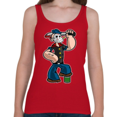 PRINTFASHION Gyilkos tengerész  - Női atléta - Cseresznyepiros