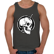 PRINTFASHION Gyilkosság - Férfi atléta - Sötétszürke