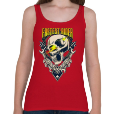 PRINTFASHION Gyors sofőr - Női atléta - Cseresznyepiros