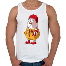 PRINTFASHION Gyorskaja - Férfi atléta - Fehér atléta, trikó