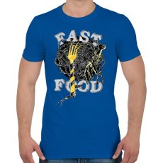 PRINTFASHION Gyorskaja - Férfi póló - Királykék