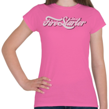 PRINTFASHION Gyújtogató - Női póló - Rózsaszín női póló