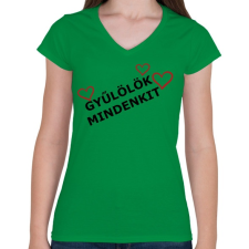 PRINTFASHION Gyűlölök mindenkit női póló