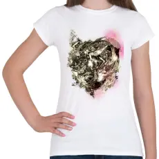 PRINTFASHION Gyűlölt gépezet - Női póló - Fehér