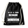 PRINTFASHION Ha ezt el tudod olvasni - fehér - Sportzsák, Tornazsák - Fekete