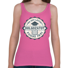 PRINTFASHION Ha ezt látod..  - Női atléta - Rózsaszín női trikó